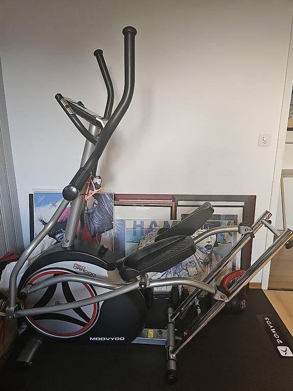 Hometrainer: Vélo elliptique MOOVYOO Red Dragon pliable  – Usato da Glion venduto da AlexFellay_1823