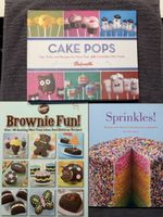 3 Baking Recipe Books: Cake Pops, Brownies & Sprinkles