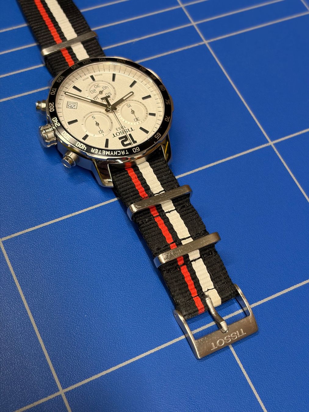 Tissot Orologi: Tissot Quickster Chronograph Uhr – Usato da Bonstetten venduto da olivenbaum2019 4
