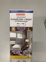 Gardinia Plissee Day+Night 60x130cm neu
