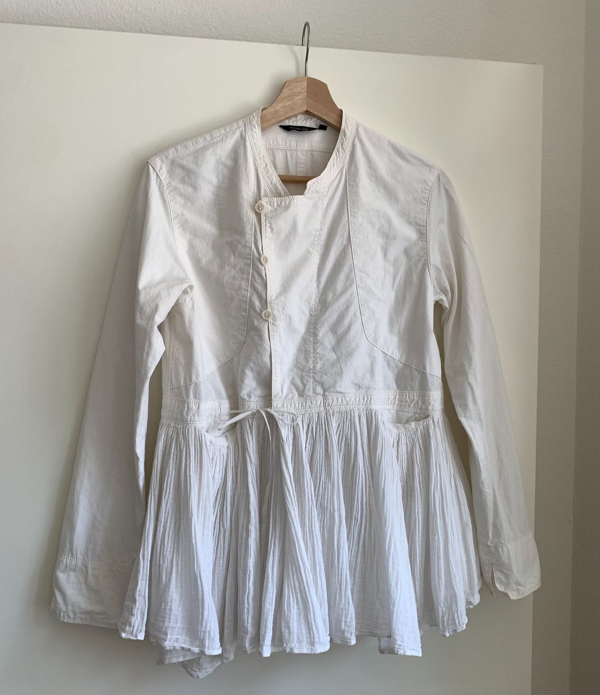 Vestes: Pas de Calais 'Asayo' white cotton and hemp jacket | 36 – D'occasion à Basel par gladghost 3