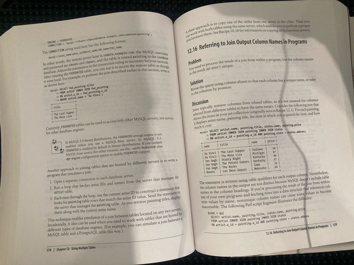 Libri: MySQL Cookbook  – Usato da Flawil venduto da rcnkr 4