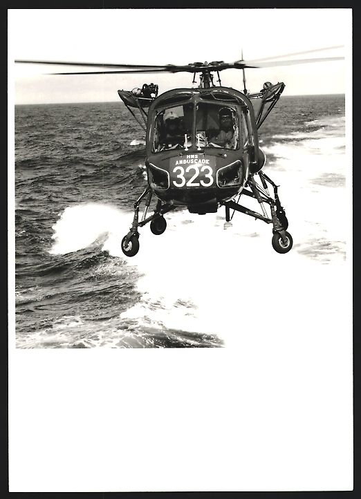 Fotografie & Manifesti: Fotografie Hubschrauber Westland Wasp de – Usato da Berlin venduto da bartko-reher