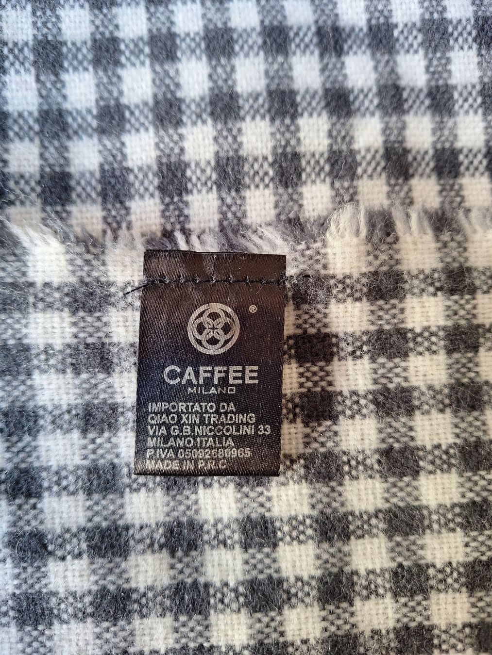 Foulard & Sciarpe: Schal CAFFEE Milano kariert – Usato da Dörflingen venduto da Crazyachmed 1