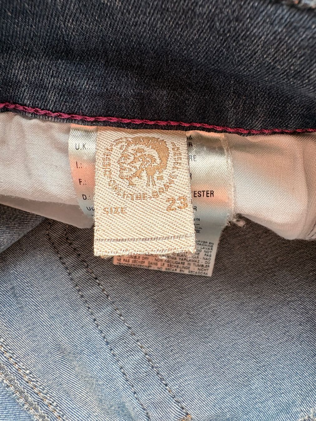 Diesel Pantaloni: Vintage Diesel Pants – Usato da Wigoltingen venduto da _vntg_ 3