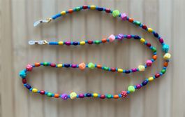 Bunte Brillenkette / Kette Sonnenbrille - Neu & Handgemacht