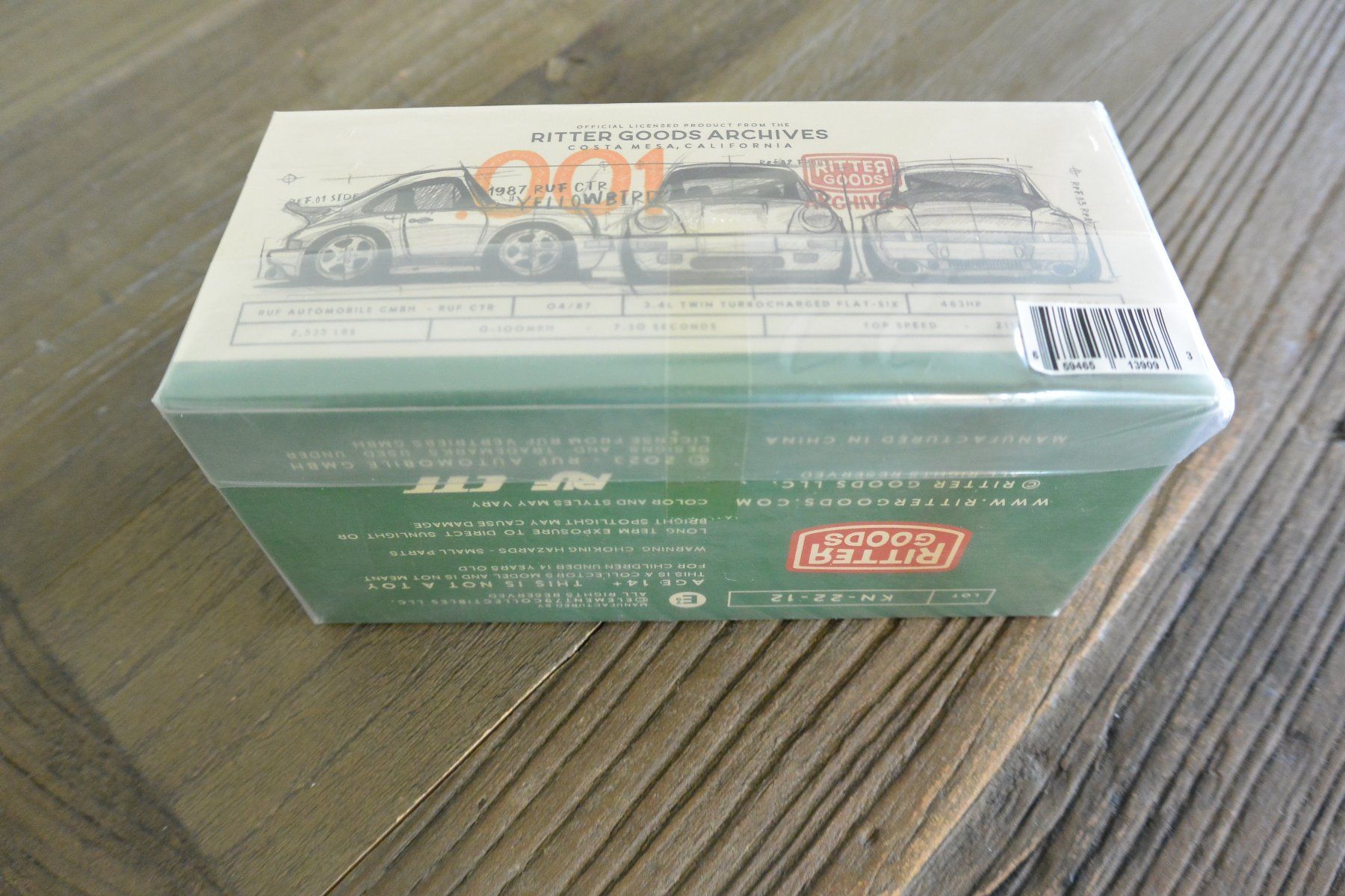 Porsche Modellini d'auto: RUF CTR YELLOW BIRD   1987   1:43 – Nuovo e nell'imballaggio originale da Laupen ZH venduto da Tremila 8