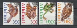 SUISSE 1995 - Animaux en danger . Oblitérés.