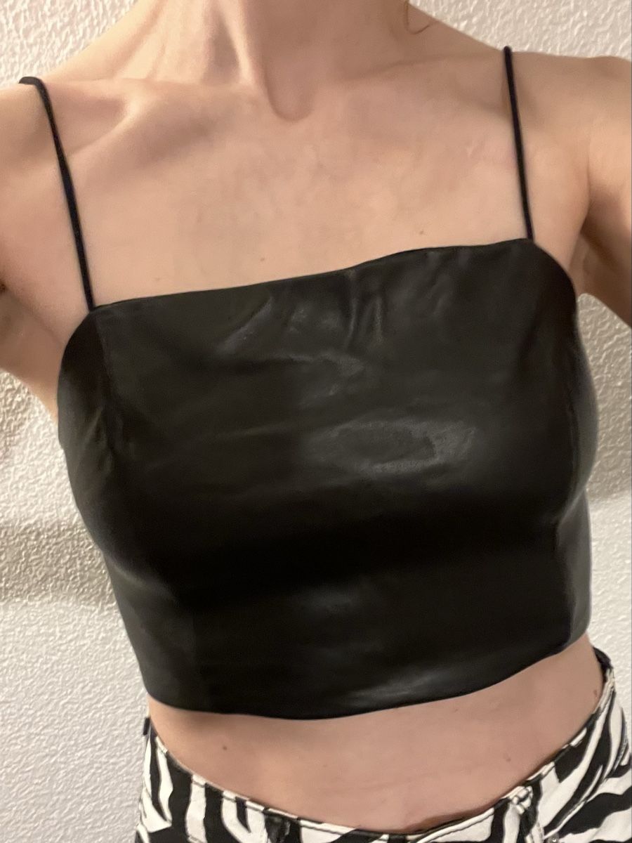 Tops: Fake Leather Top – Gebraucht aus Zürich von Ju_Lia_1 2