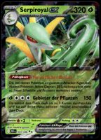 Serpiroyal EX #003 BLK Pokémon Holo Double Rare