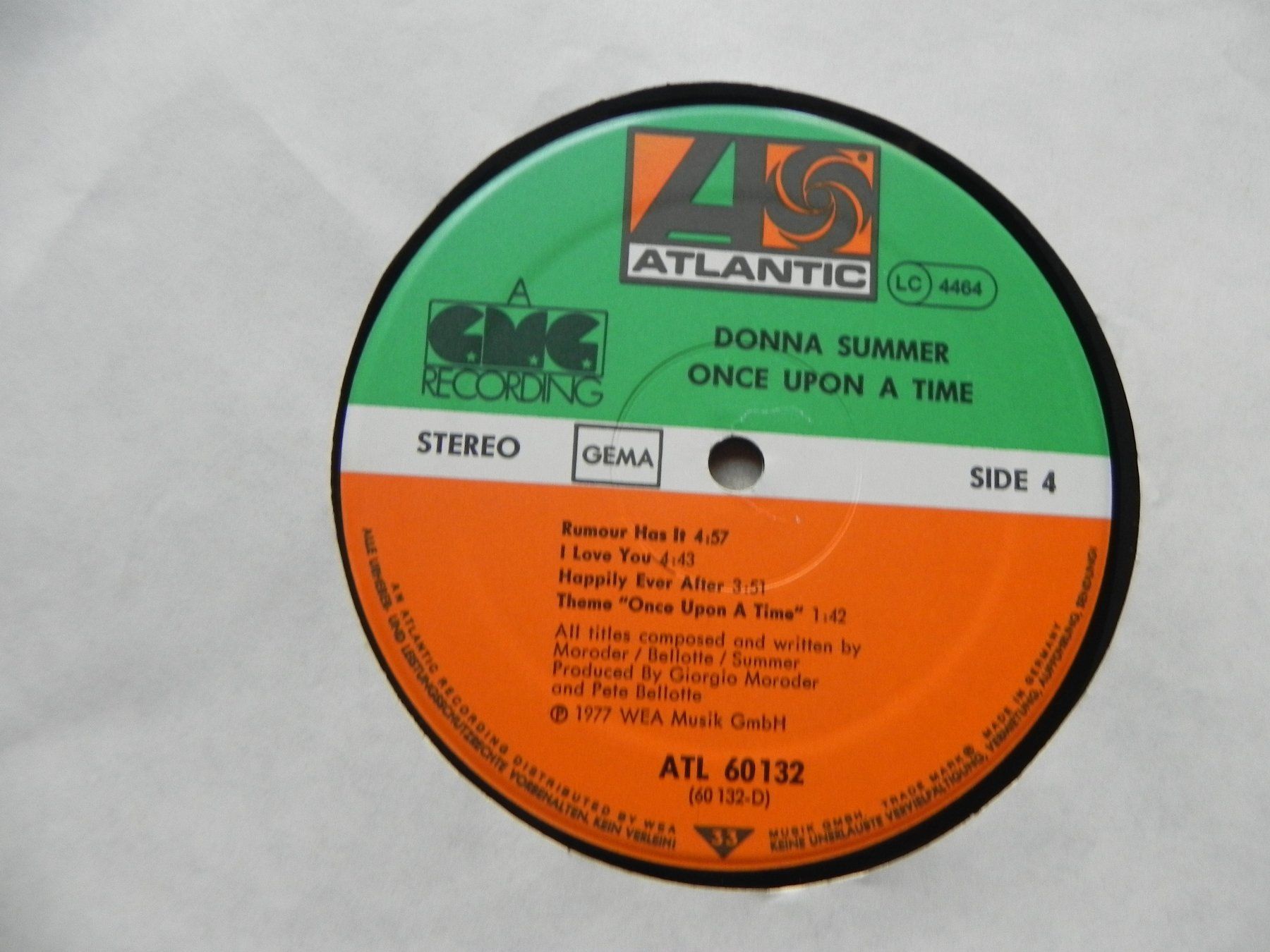 Schallplatten: Doppel LP Disco Queen Donna Summer 1977 Once upton a Time – Gebraucht aus Siebnen von krimsie 7