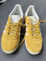 Adidas Gazelle, Wildleder gelb, EU 41 / UK 7.5