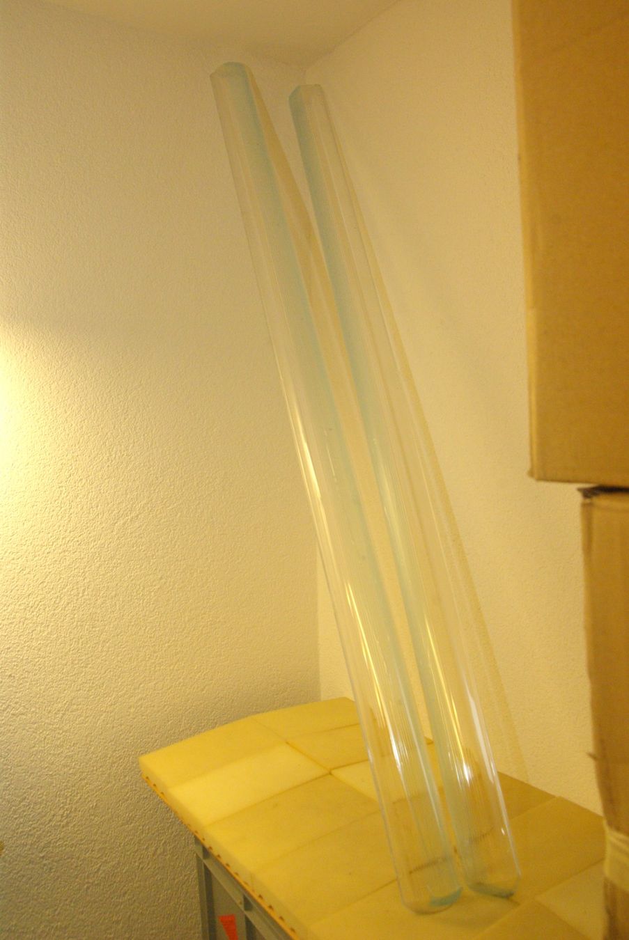 Lampadari & plafoniere: 2x Feuchtraumlampen Abdeckungen, transparent – Nuovo (secondo la descrizione) da Herisau venduto da Cevianer1844 1