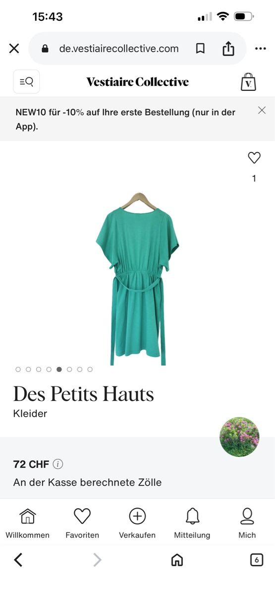 Des Petits Hauts Vestiti: Kleid von des petits hauts – Nuovo (secondo la descrizione) da Winterthur venduto da seri_bo 5