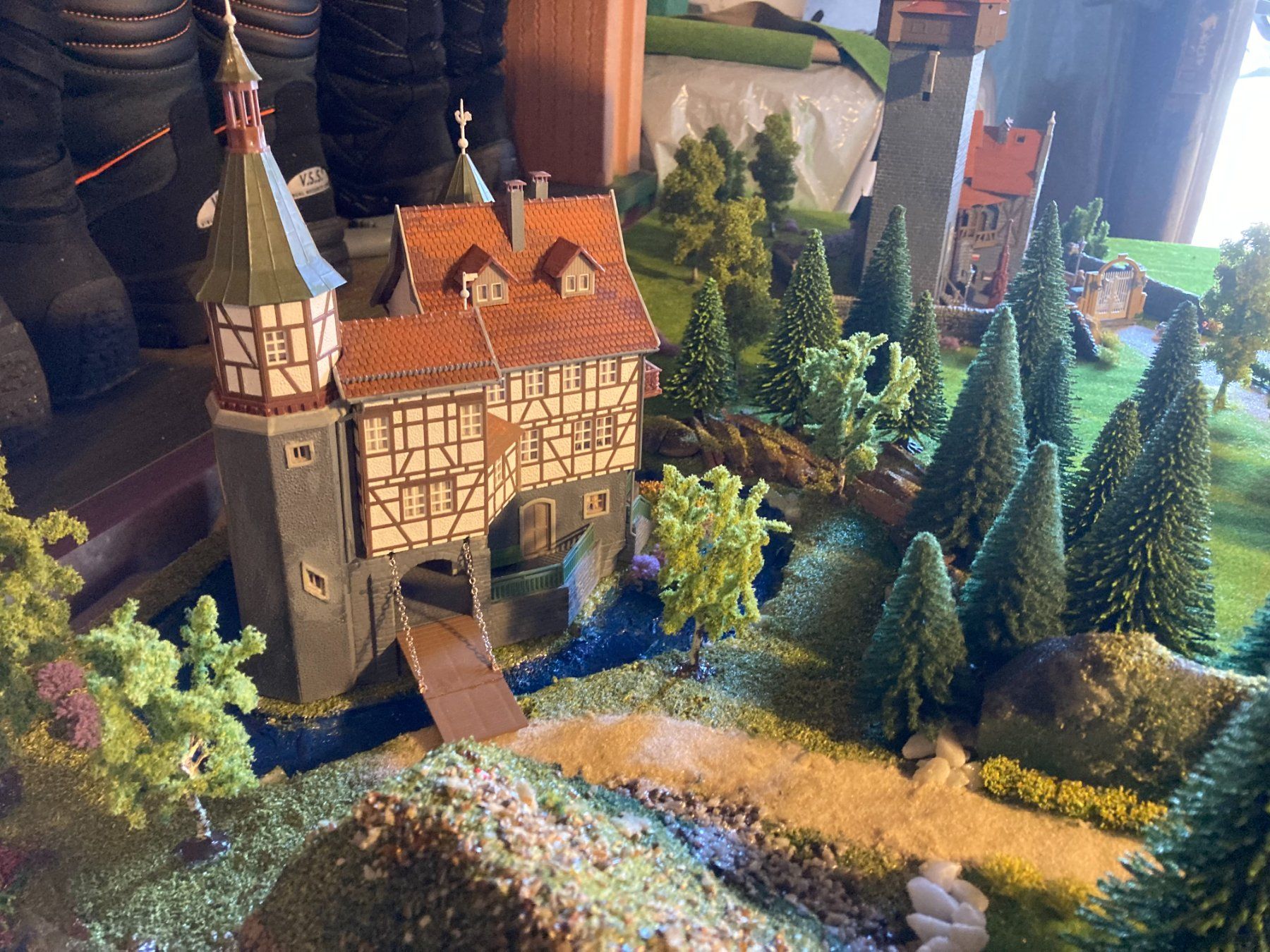 Faller Modellbausätze & Standmodelle: Modellbauanlage 1:87 Epoche 2 Mittelalter – Gebraucht aus Bichelsee von meikle 8