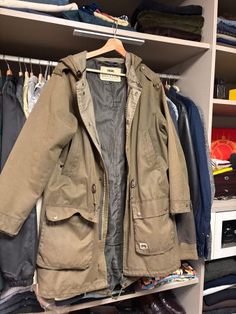 Brixtol Parka Jacke oliv Grösse M gebrauchter Zustand
