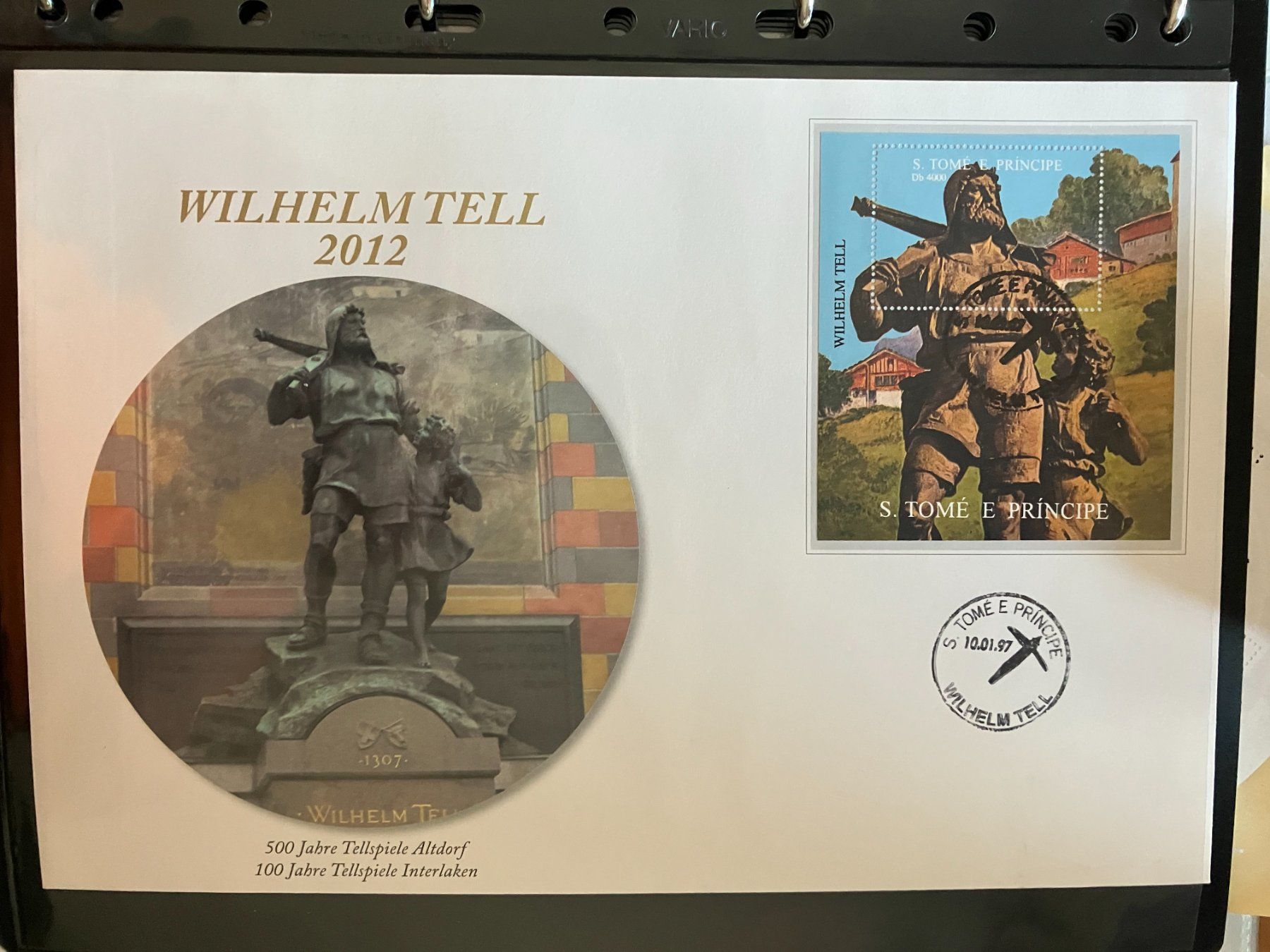 Tutti i francobolli: Wilhelm Tell Grossbrief – Nuovo (secondo la descrizione) da Menzingen venduto da Wlukas
