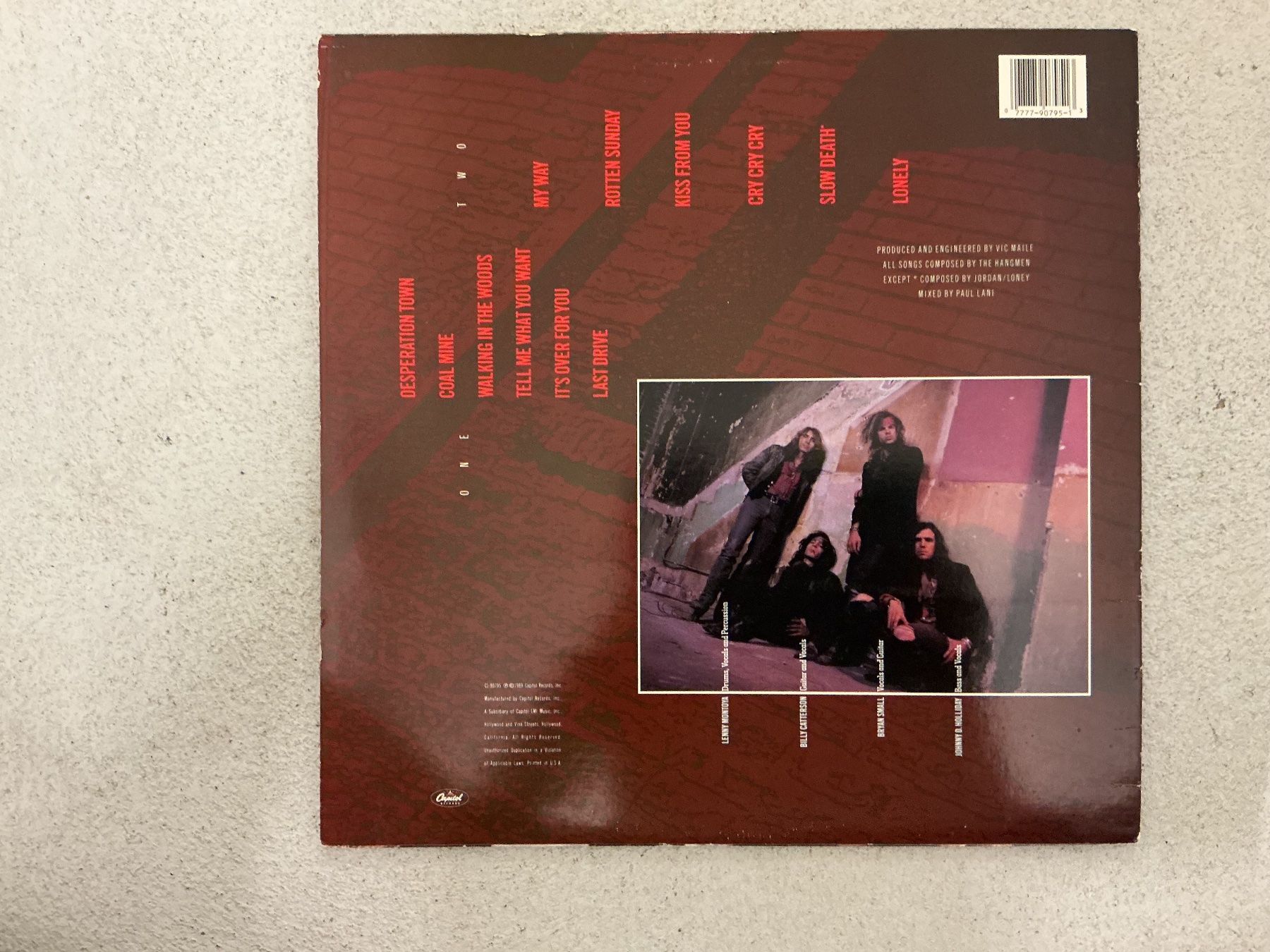 Dischi in vinile: The Hangmen LP -  Lonesome Valntine – Usato da Winterthur venduto da Tumko_7_Vinyl 1
