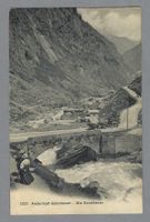 1908, ANDERMATT-GOESCHENEN, DIE SCHÖLLENEN