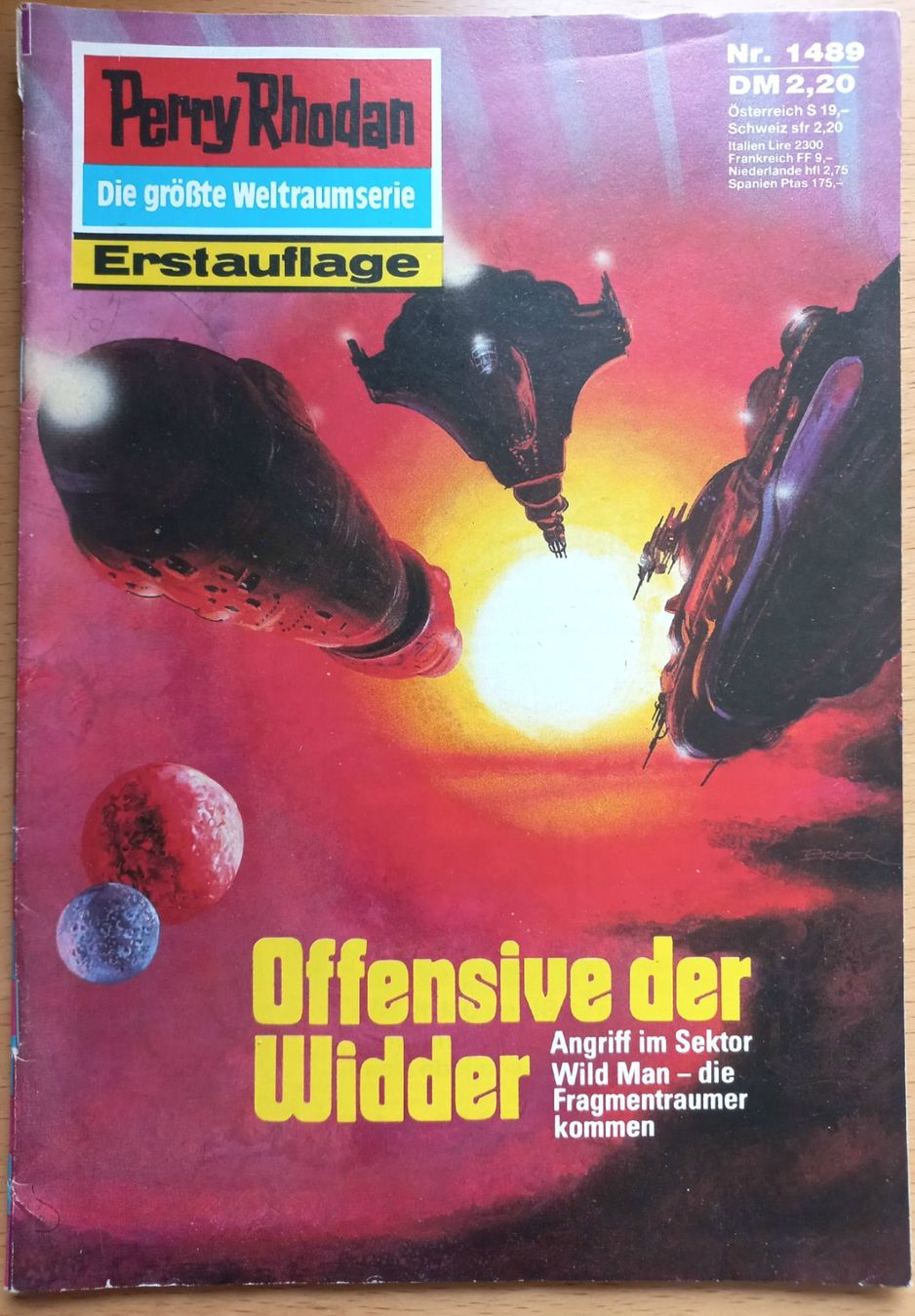 Fumetti: Comic - Perry Rhodan 1489 - Offensive der Widder – Usato da Niederuzwil venduto da lubimaja