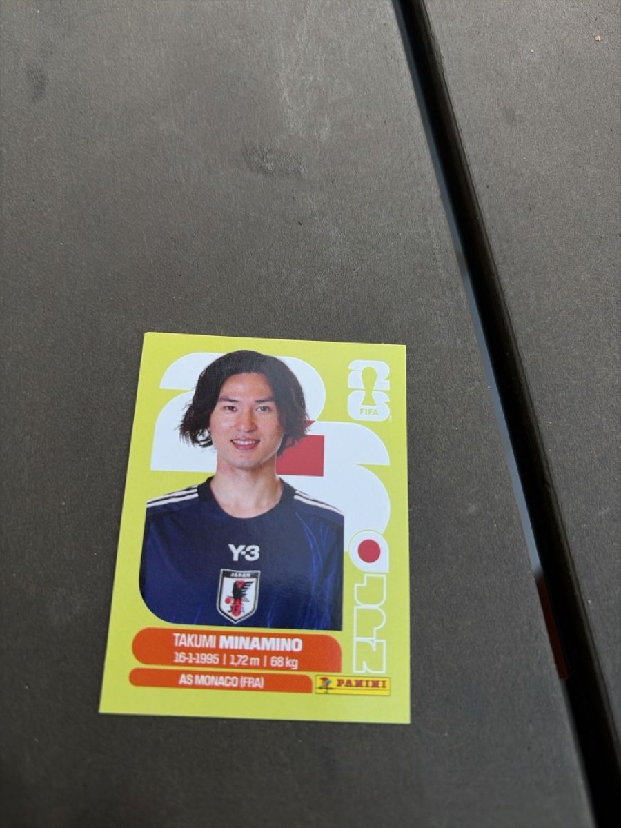 Panini Sammelbilder & Trading cards: Takumi Minamino – Neu (gemäss Beschreibung) aus Dornach von metallbau.ch