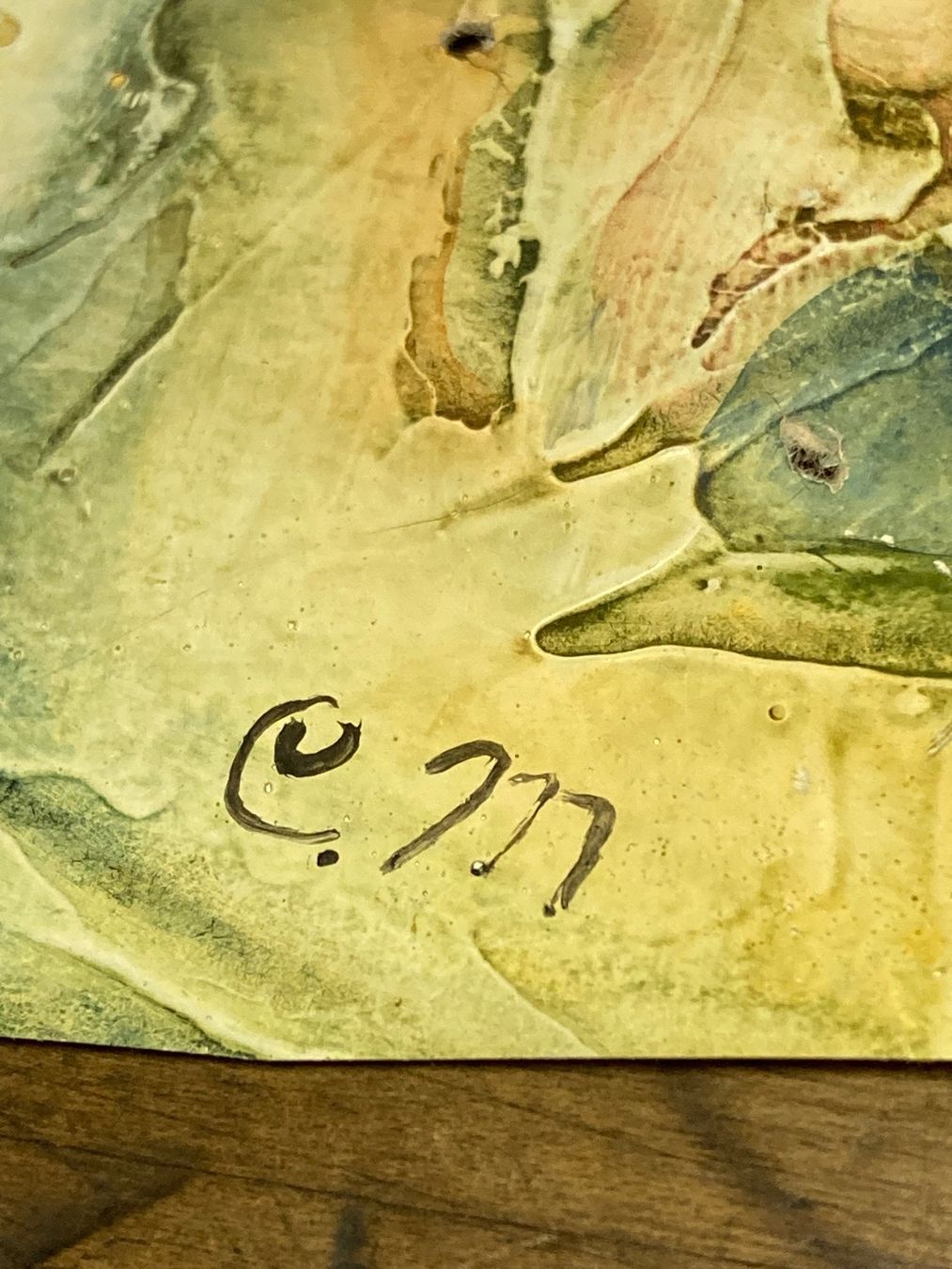 Dipinti: MENSE Carlo 1886-1965 Komposition monogrammiert – Usato da Bern venduto da Jwpm66 3