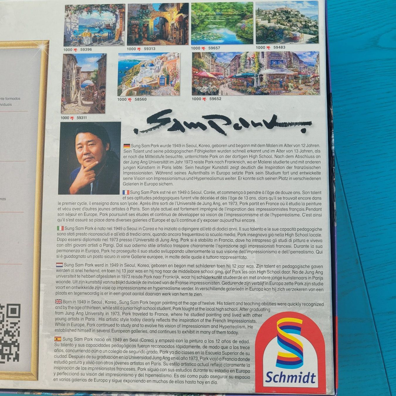 Puzzle: Rendezvous auf Mykonos- Premium Quality 1000 Teile  Schmidt – Nuovo (secondo la descrizione) da SCHÜBELBACH venduto da CoKaHa 5