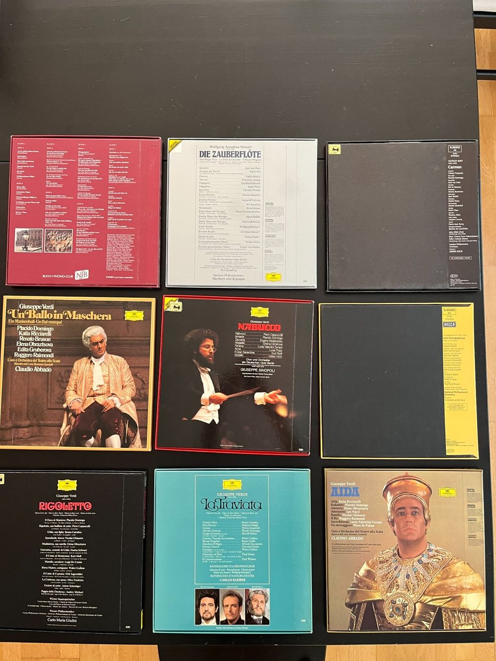 Dischi in vinile: Set diverse Opern Verdi auf LP's - 9 Box-Sets – Usato da Gampel venduto da Scrat1234 3