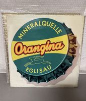 Blechschild, Orangina Eglisau,  Vintage Werbeschild Original