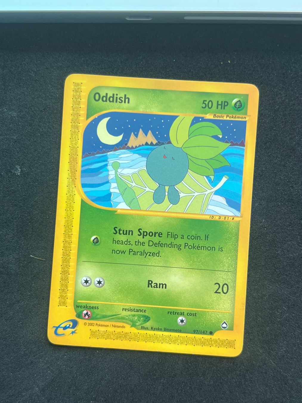 Pokémon Sammelbilder & Trading cards: Oddish aquapolis | #97 🇬🇧💧 – Gebraucht aus Schlieren von Barelysimple