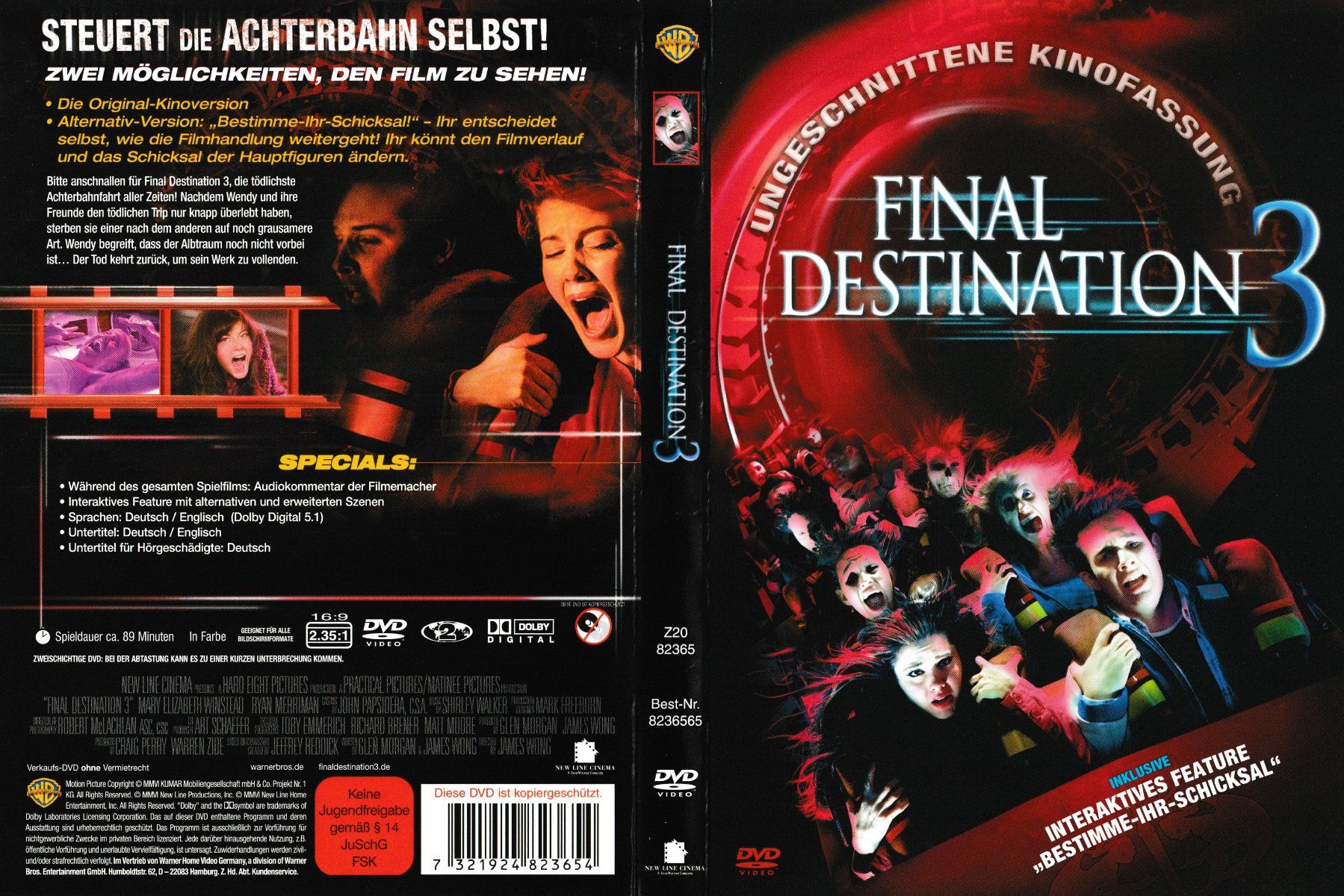 Tutti i DVDs: DVD - Final Destination 3 – Usato da Langnau am Albis venduto da MediaRescuerKeLoX