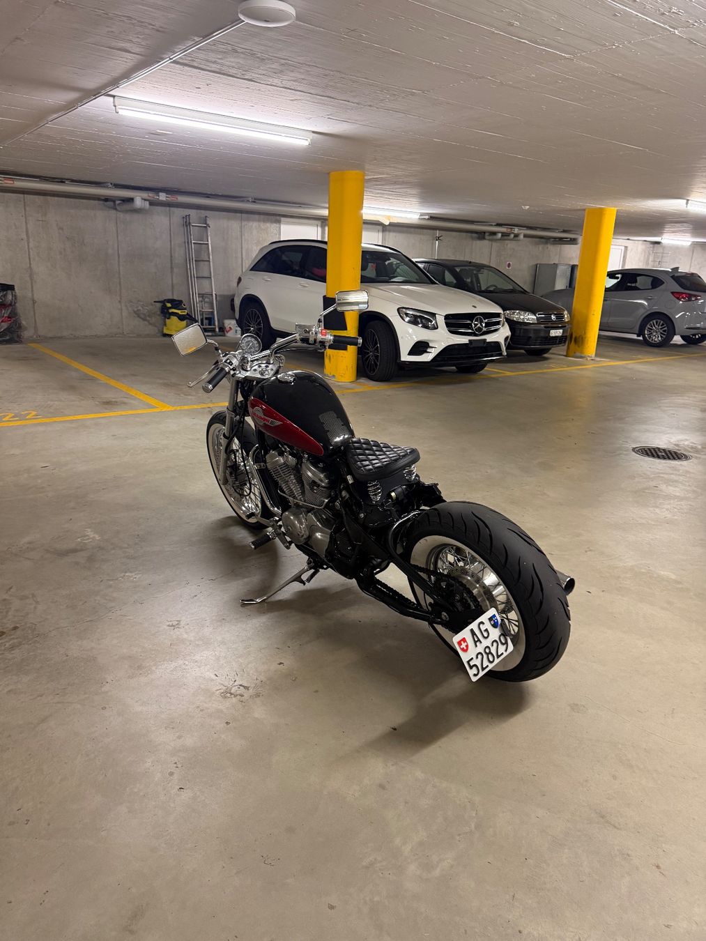 Honda Chopper: Honda Shadow 600 Bobber inkl. DTC – Usato da Kölliken venduto da Iridiumblck 3