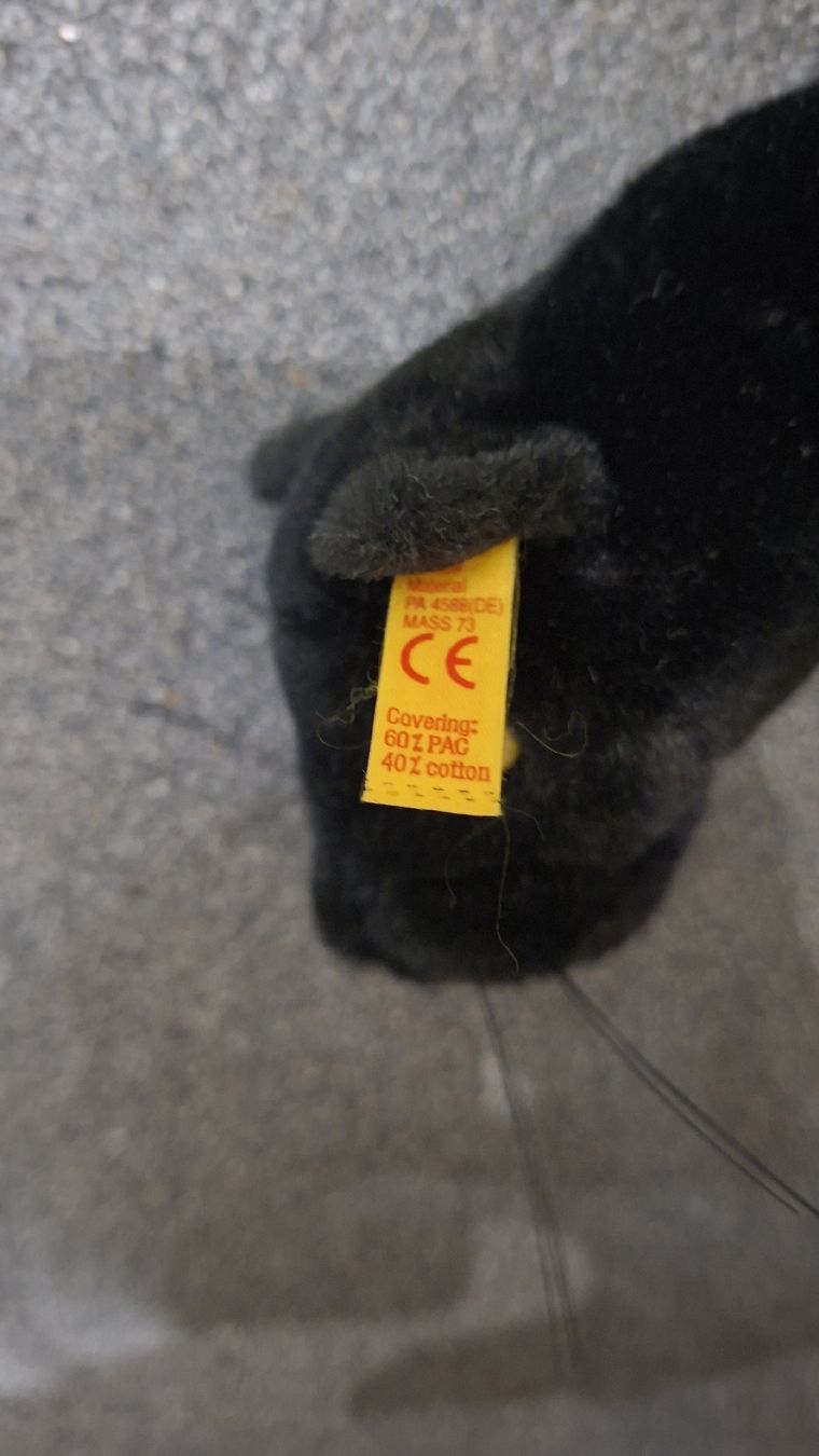 Steiff Giocattoli: Steiff Panther 065019 – Usato da Hünenberg venduto da 1902 4