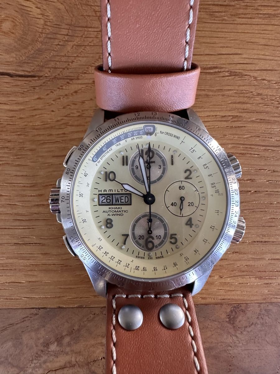 Hamilton Orologi: Hamilton Khaki Automatic Chronograph Herrenuhr gebraucht – Nuovo (secondo la descrizione) da kestenholz venduto da glider 5