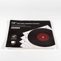 12" Innenhüllen 3,5 Mil Schwarz
