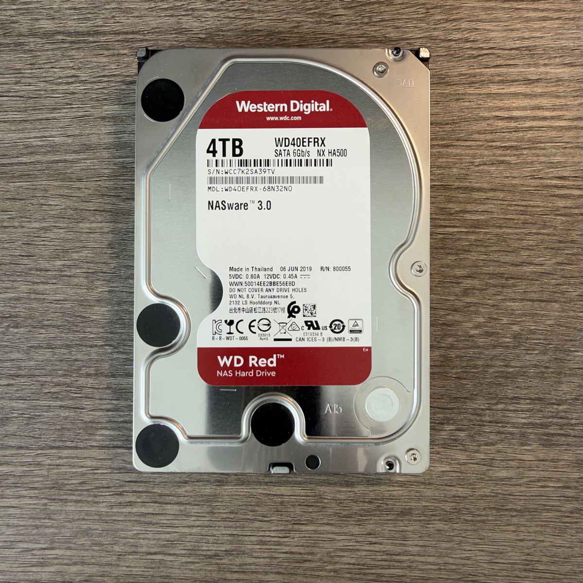 Western Digital Disques durs: HDD WD Red 4TB #1 – D'occasion à Tesserete par aughi