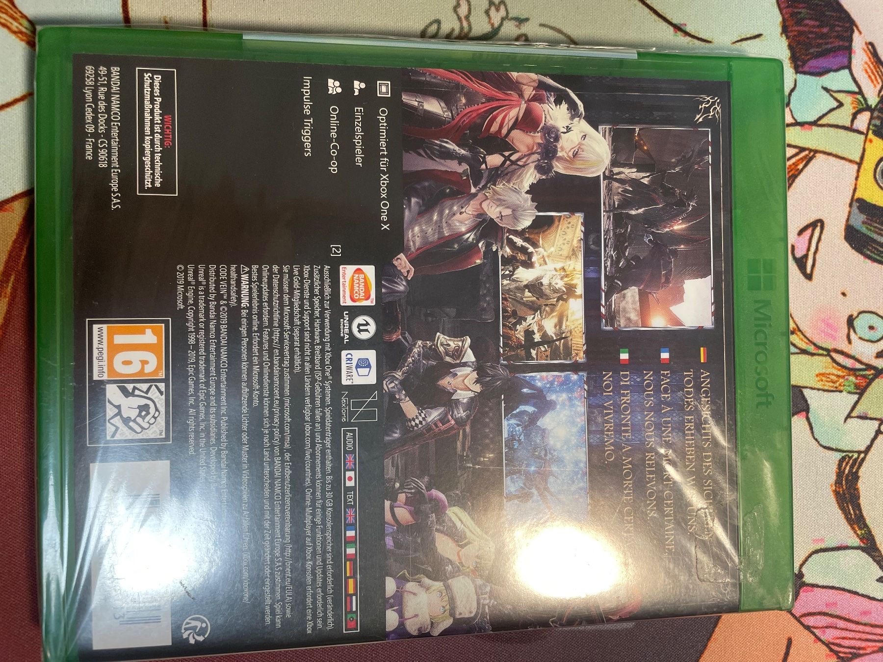 Microsoft Giochi: Spiel Code Vein Xbox One originalverpackt neuwertig – Usato da Kriens venduto da SupperWorm 1