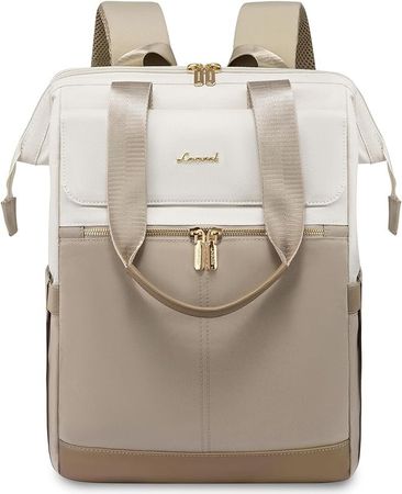 Rucksack | Laptop Tasche | Schule Reiserucksack Beige &Khaki