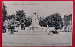 Neuchâtel - Monument de la République 1906