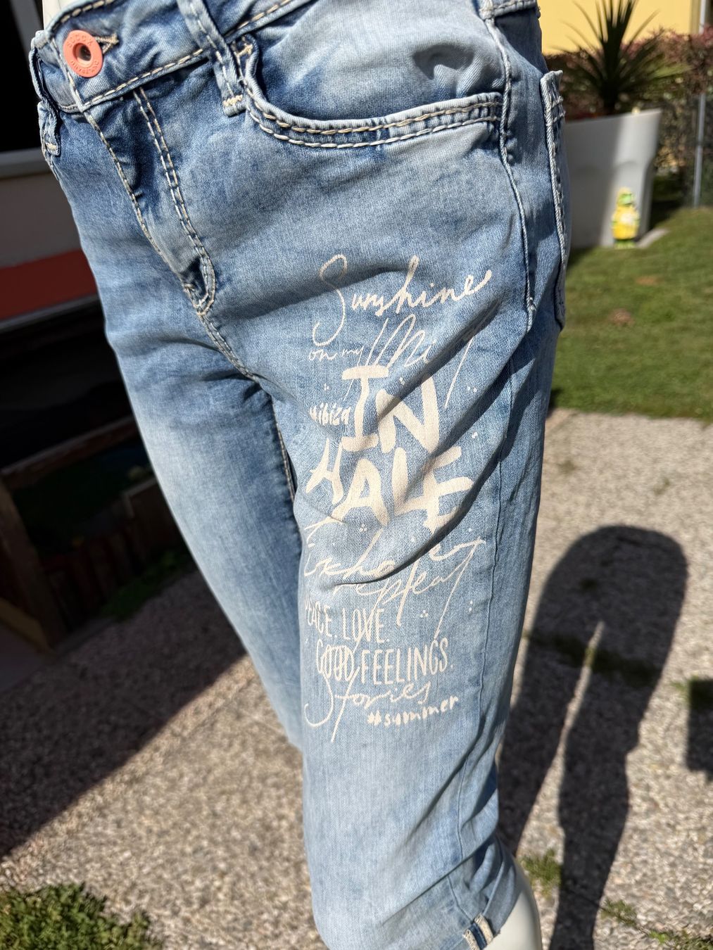 Pantaloni: Sommer Hosen (gr. M) gr. 30 - elastan – Usato da Cugnasco venduto da tizianaq 3