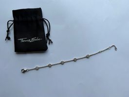 Thomas Sabo Armband Sterling Silber mit weissen Steinen