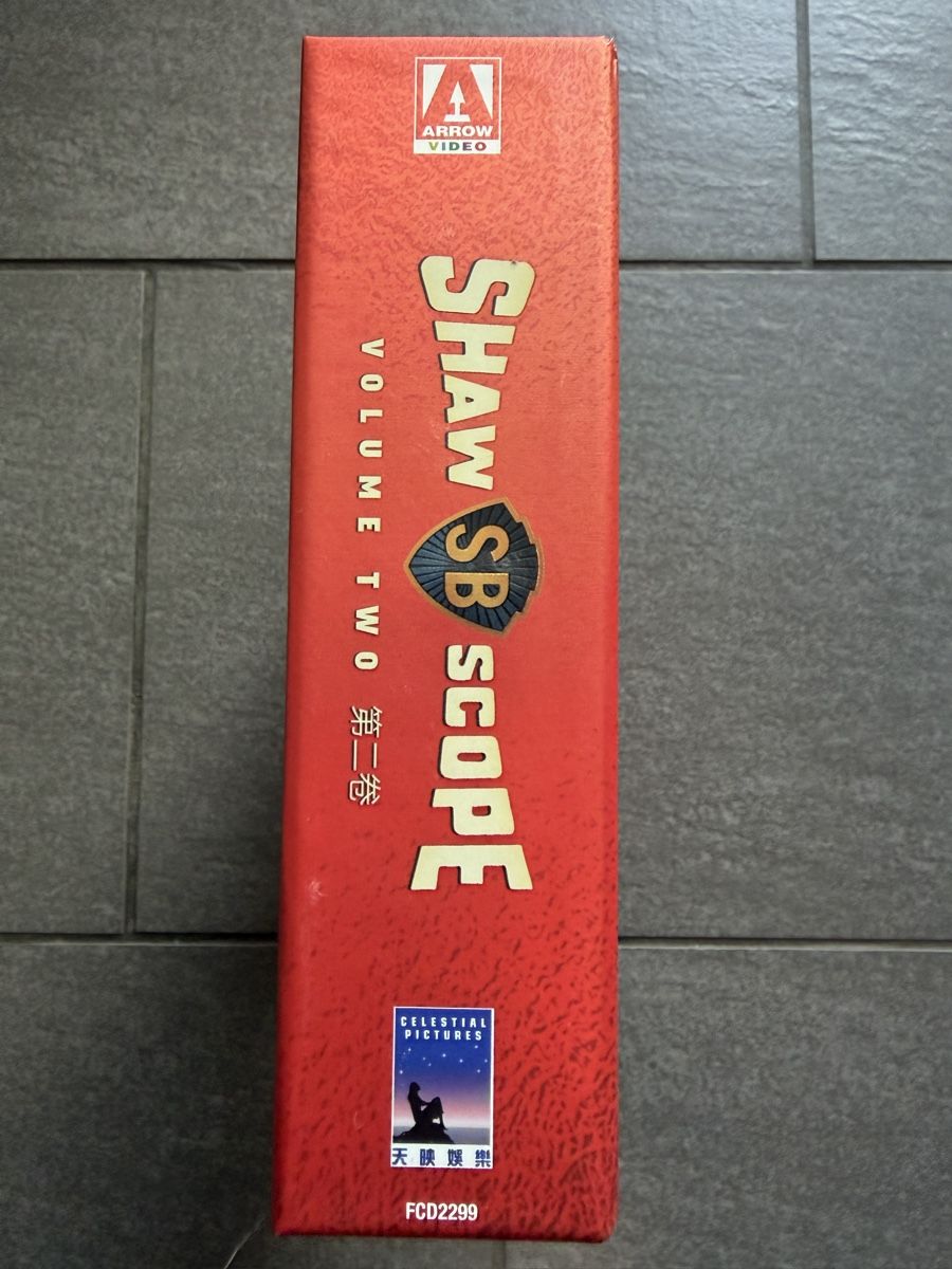 Tutti i DVDs: Shawscope Volume Two Blu-ray Collection Arrow Video – Usato da Zürich venduto da cENS0R 1