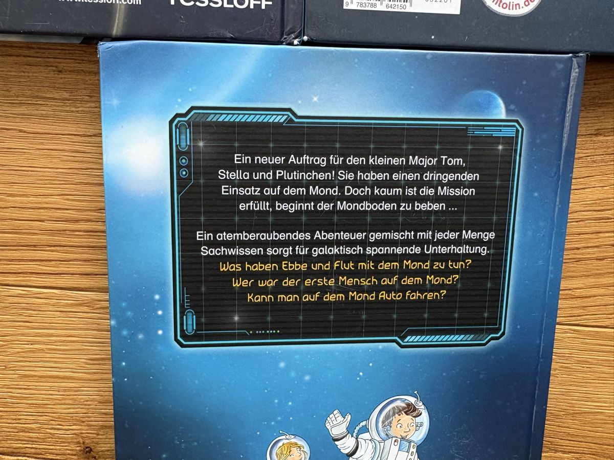Bücher: 5x Bücher Der kleine Major Tom – Gebraucht aus Balterswil von stern4888 3