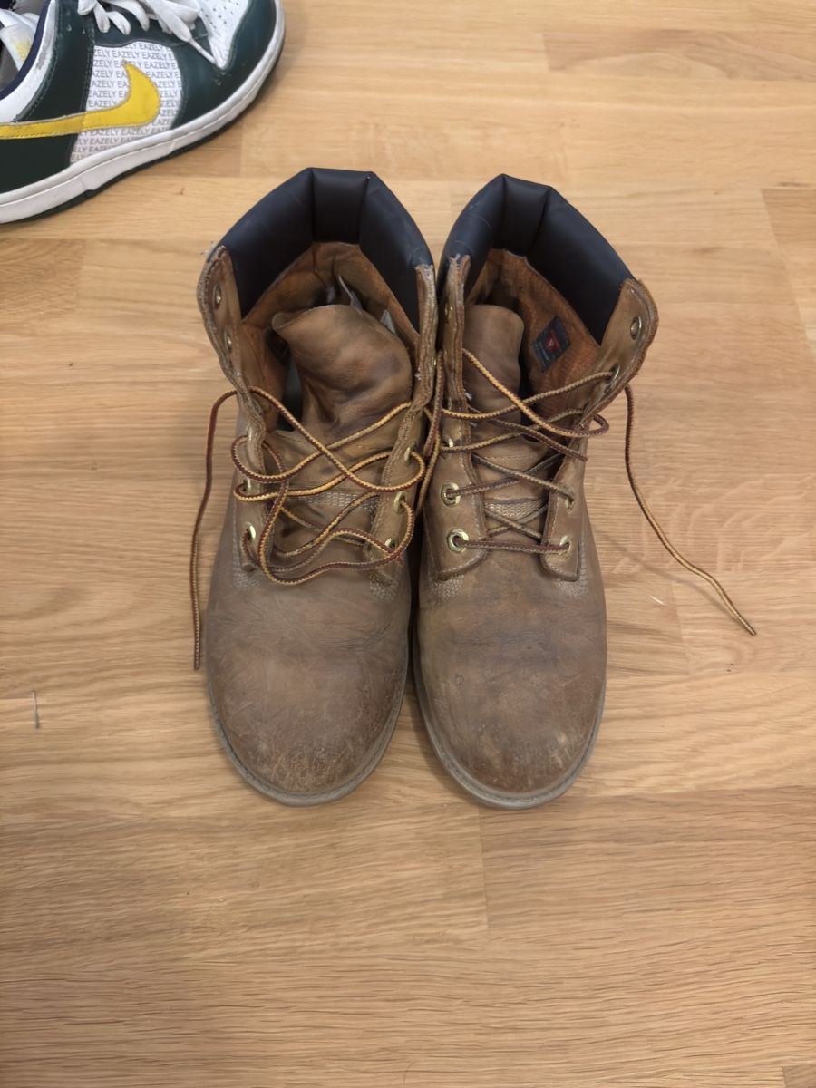 Herrenschuhe: Timberland Brown Lether Boots – Gebraucht aus Winterthur von 3mi_2kpf 1