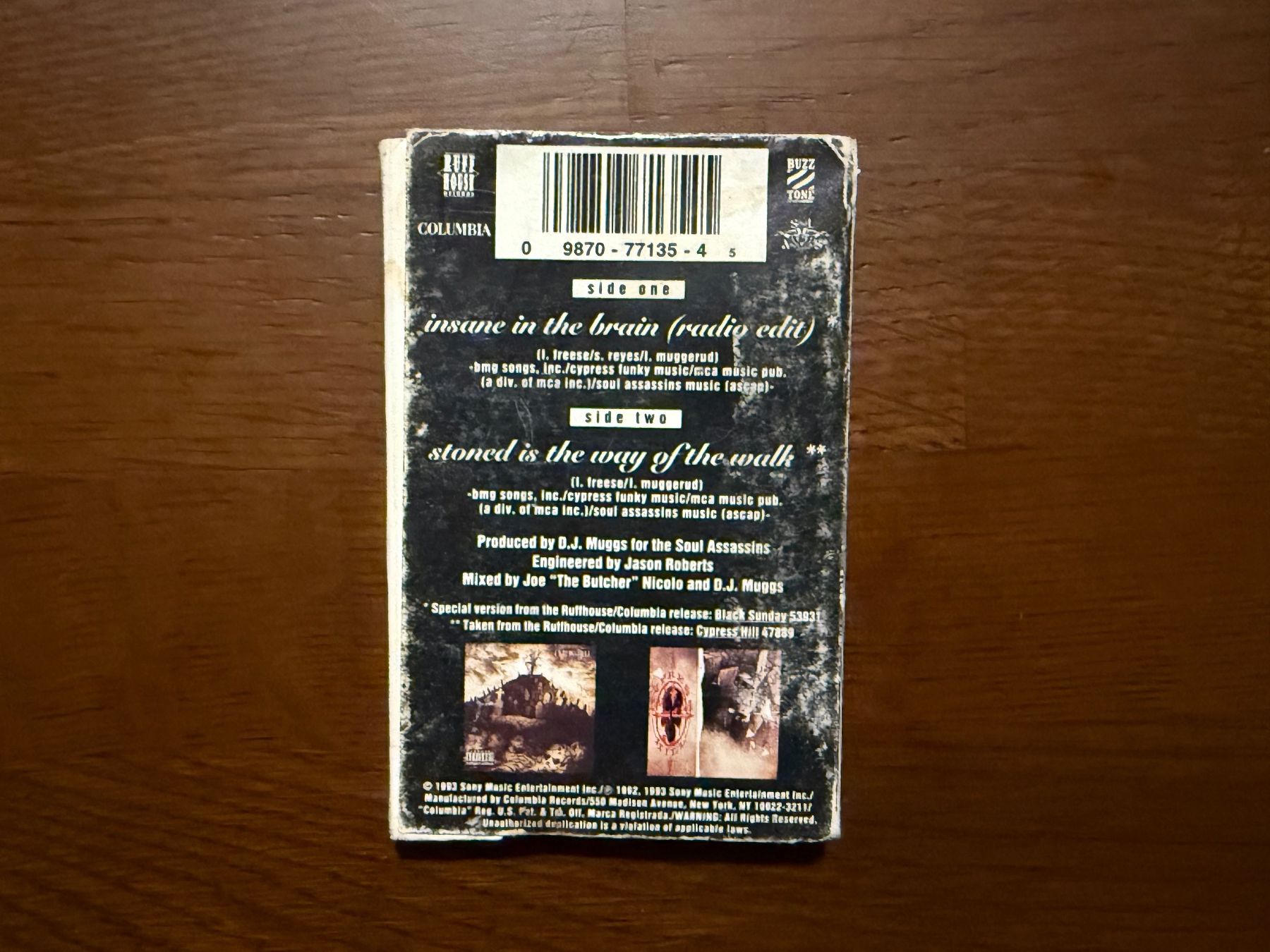 Cassettes audio: Cypress Hill - Insane in the Brain / cassette MC – D'occasion à Delémont par cpop 1