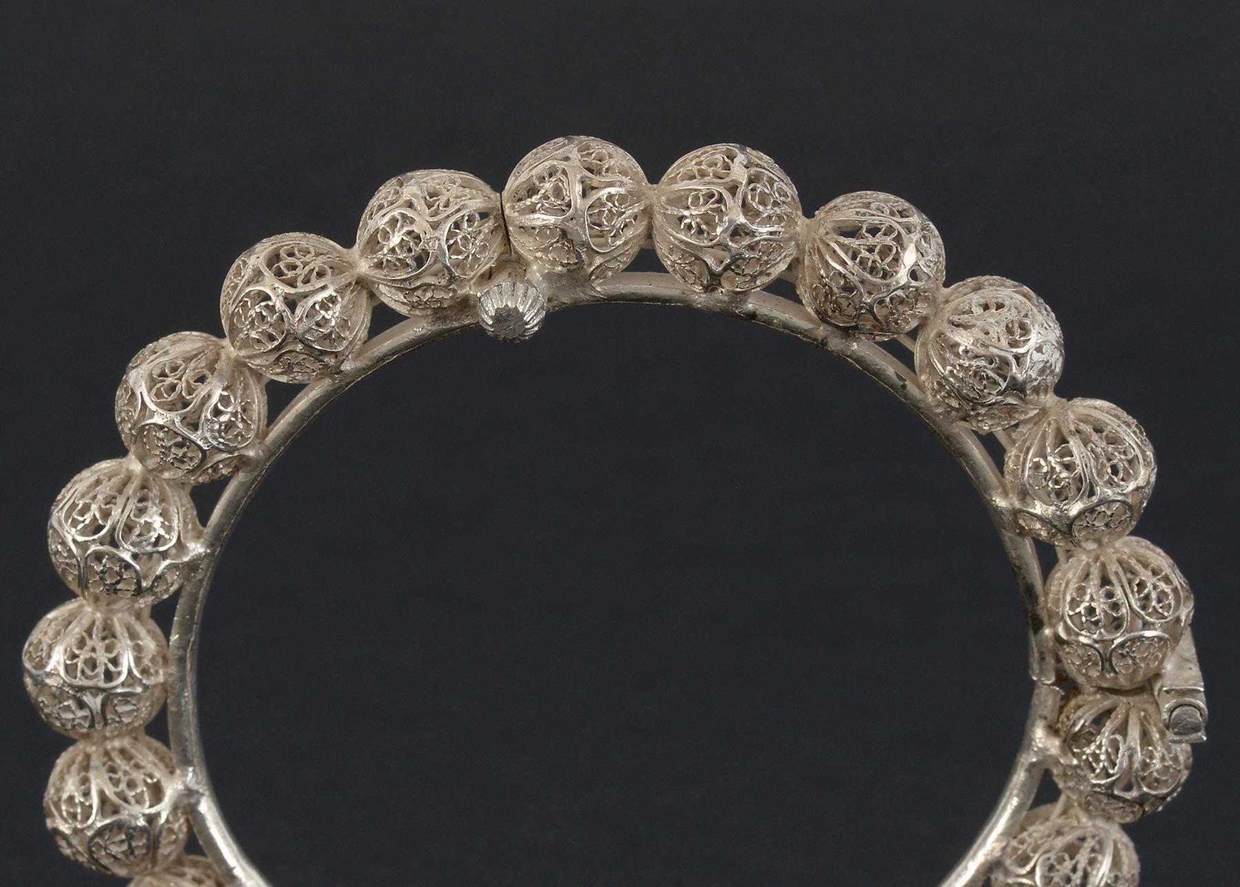 Bracciali & Braccialetti: Ethno Schmuck: Silber Armreif,  Indien, ex. Sammlung – Usato da Bern venduto da chamunda 2