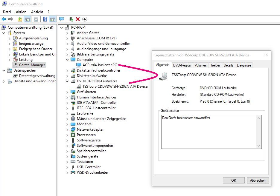 Sony Registratori: IDE CD-/DVD-Brenner (dual layer) mit LightScribe inkl. Kabel – Usato da Ostermundigen venduto da Chrisascht 4