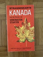 Kanada Strassenkarte 1965, Vintage für Sammler!