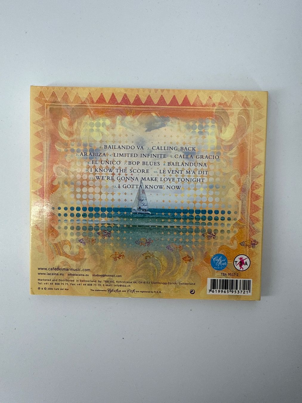 CD: Cafe del Mar - La Caina - Vue Mer CD – Usato da Auenstein venduto da moin. 1