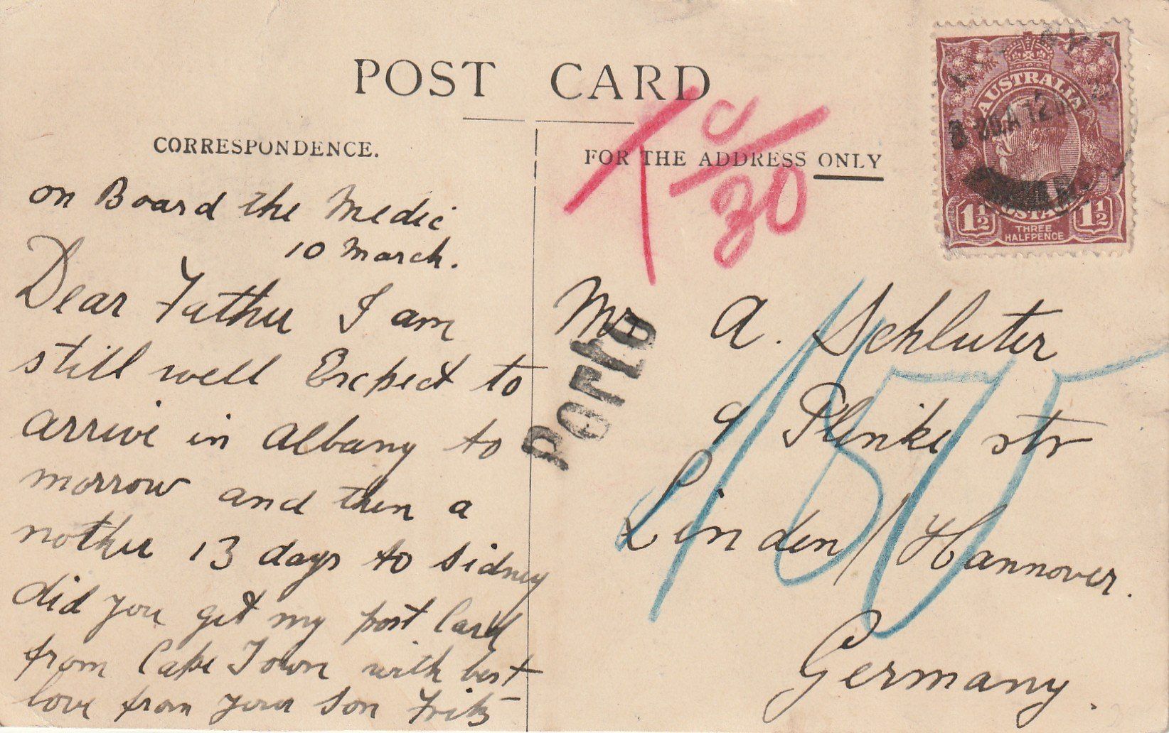 Cartes postales: S.S. Medic – D'occasion à Rorschacherberg par fratovi2 1